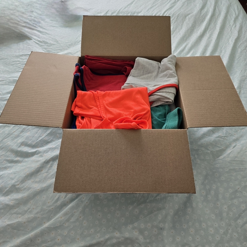 Boys L - XL 8 Piece Mystery Shirt Bundle